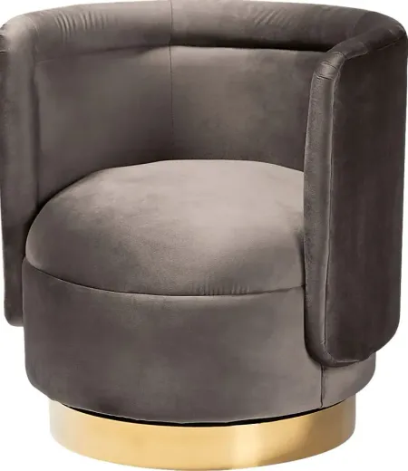 Boek Gray Accent Chair