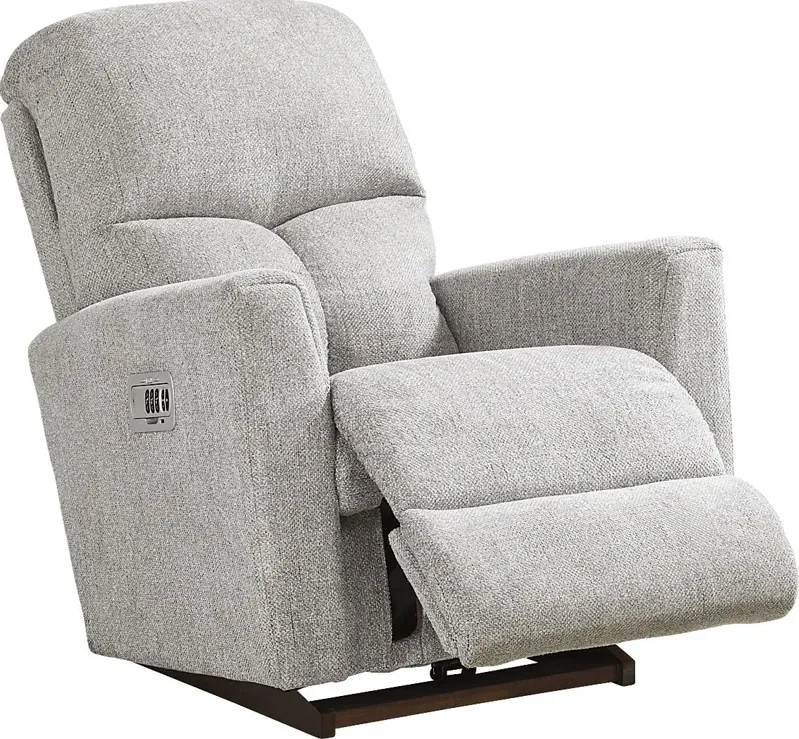 La-Z-Boy Hawthorn III Gray Dual Power Recliner