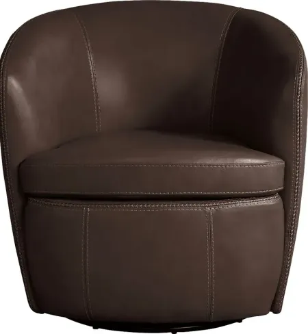 Laumont Brown Swivel Chair