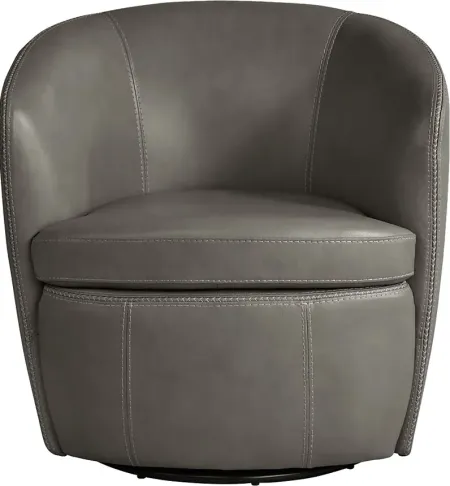 Laumont Gray Swivel Chair
