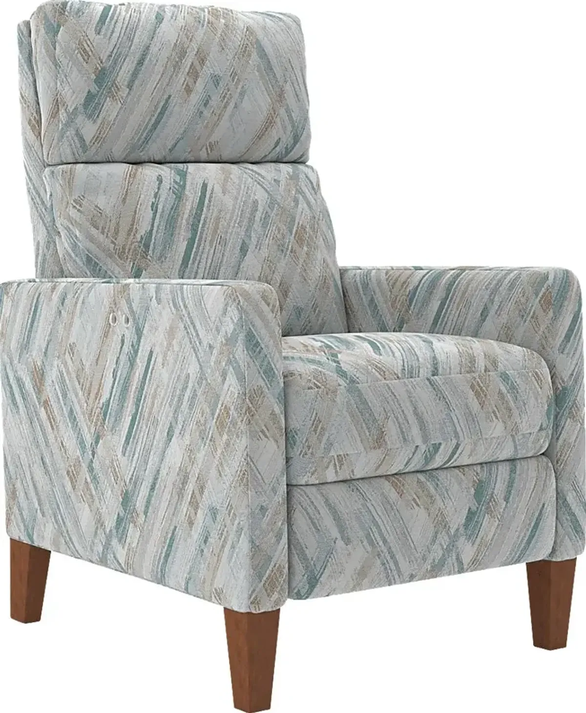 Brentway Blue Power Recliner