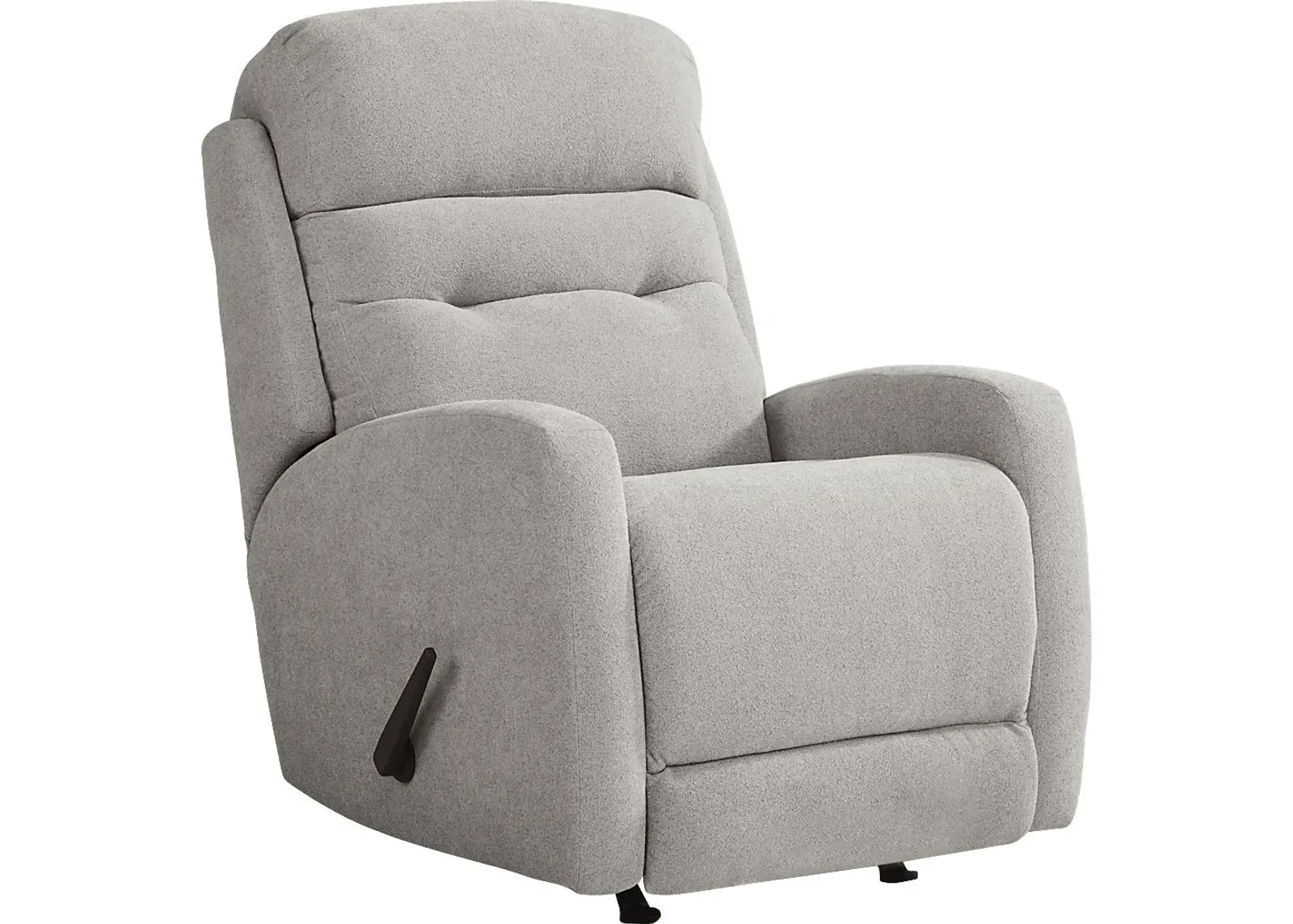 Cason Lane Light Gray Rocker Recliner