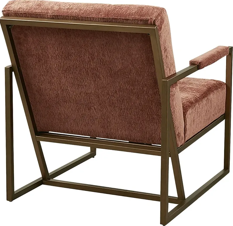 Dalark Red Accent Chair