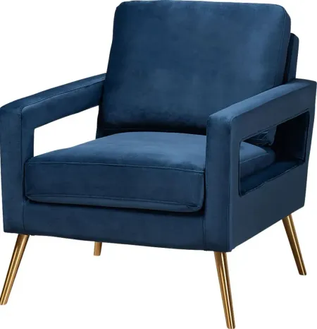 Sugarberry Blue Accent Chair