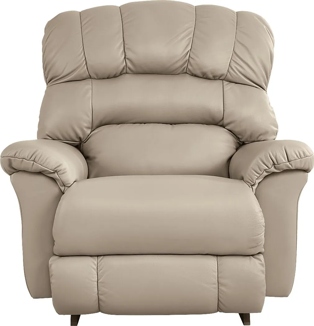 The Shaq Stone Leather Recliner