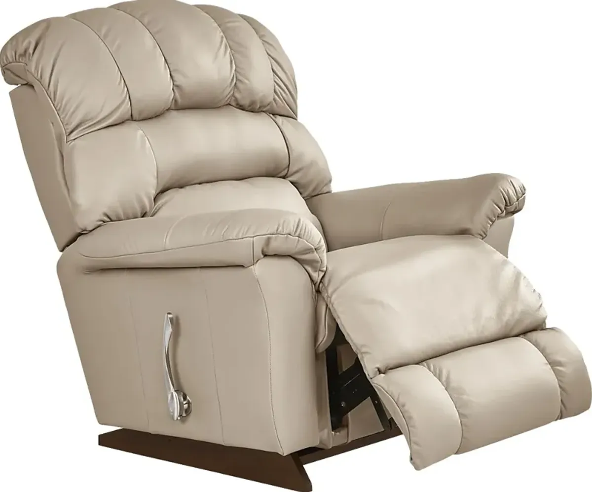 The Shaq Stone Leather Recliner