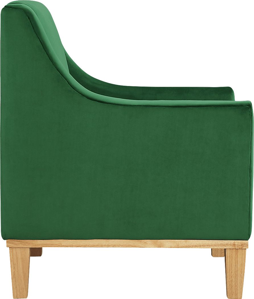 Kaali Green Accent Chair