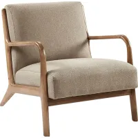 Nimblewill Beige Accent Chair
