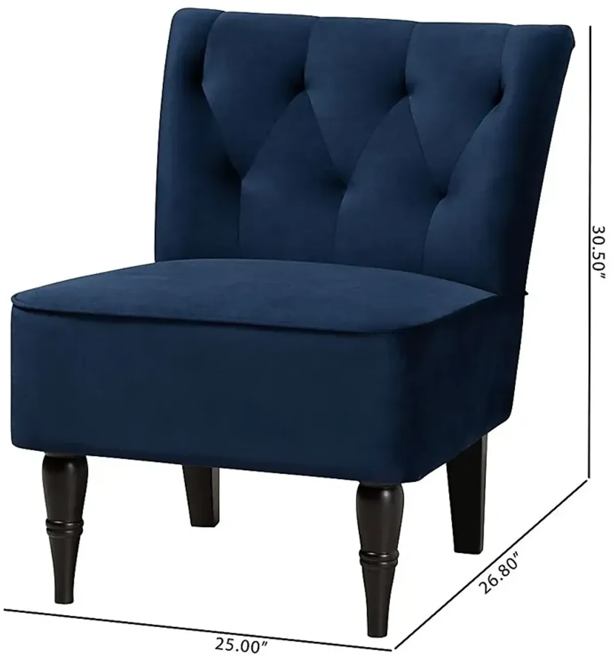 Wainwright Blue Accent Chair