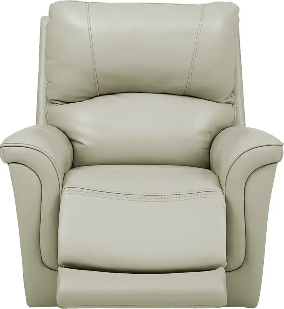 Castmore Stone Triple Power Leather Recliner