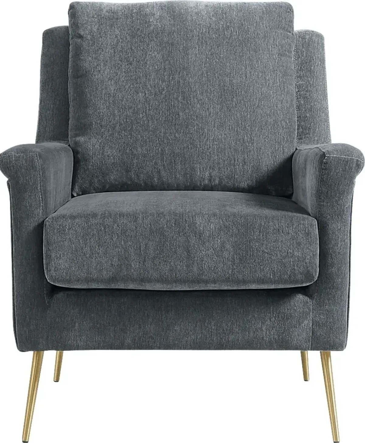 Kamela Dark Gray Accent Chair