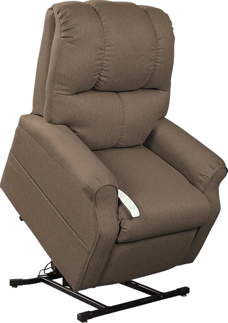 Pentonshire Brown Lift Chair Power Recliner