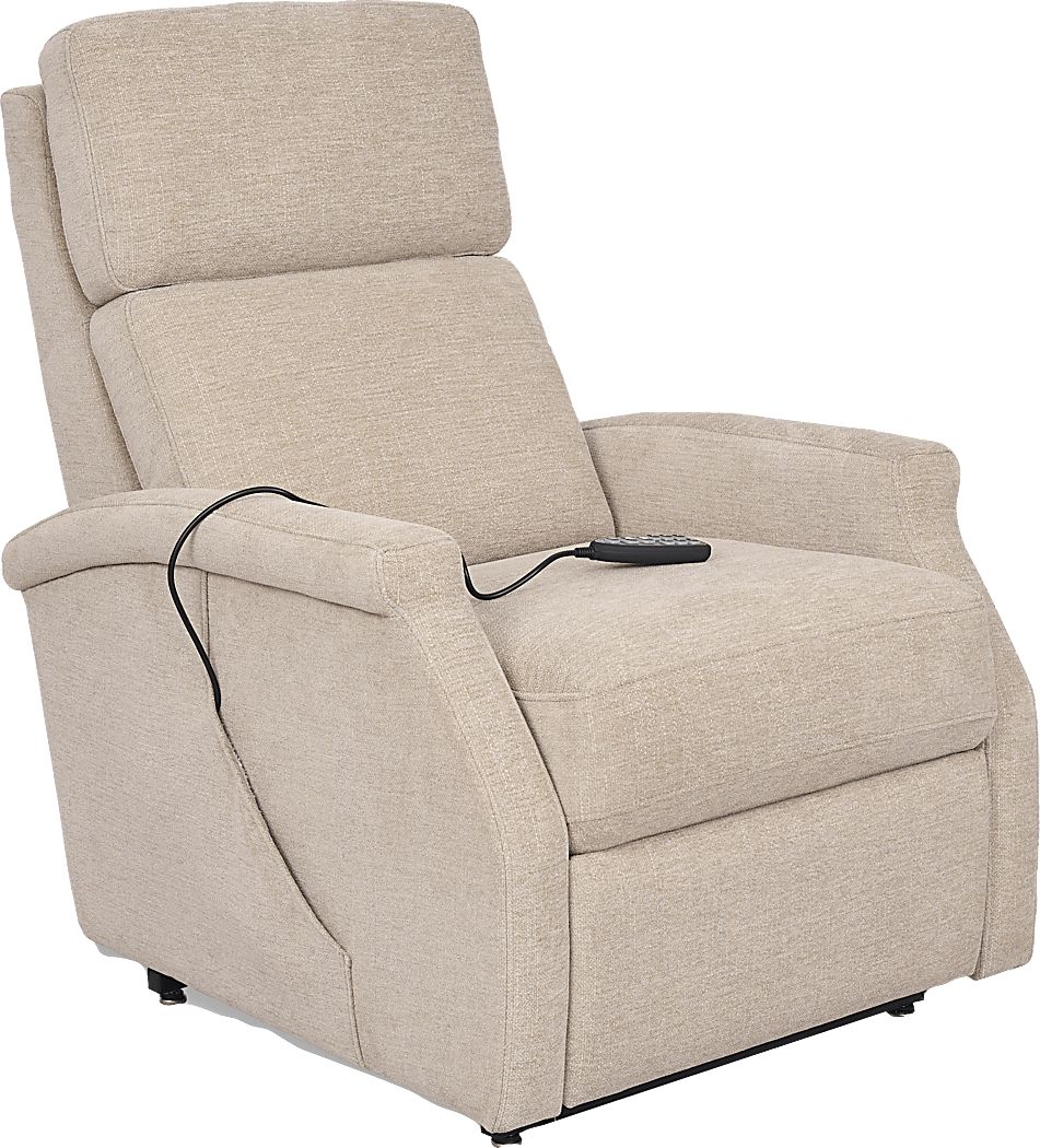 Warrington Beige Triple Power Recliner