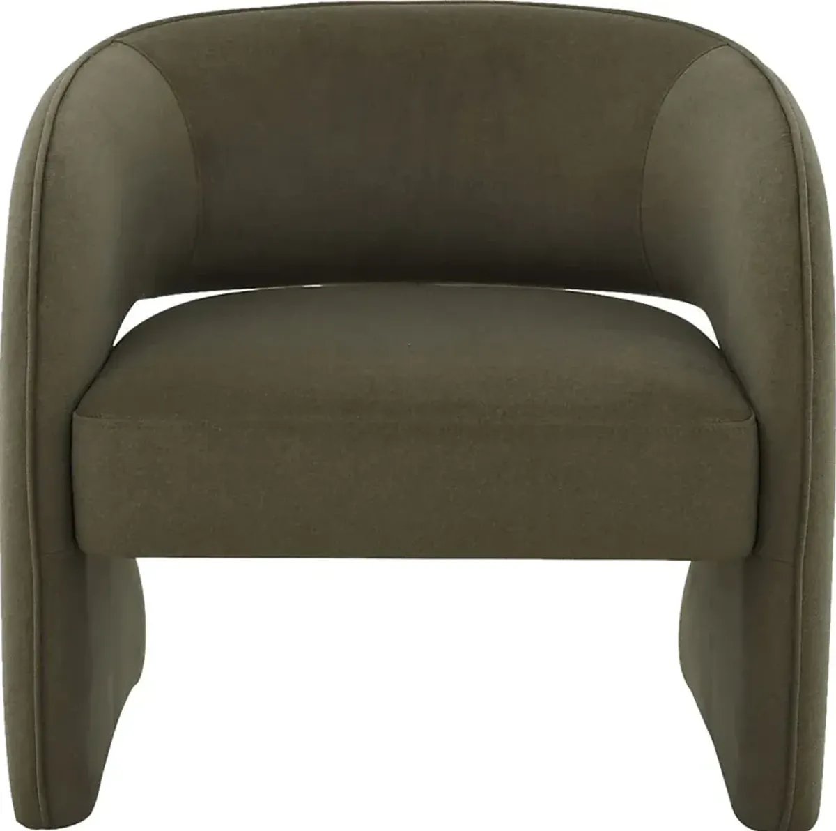 Covella Green Accent Chair