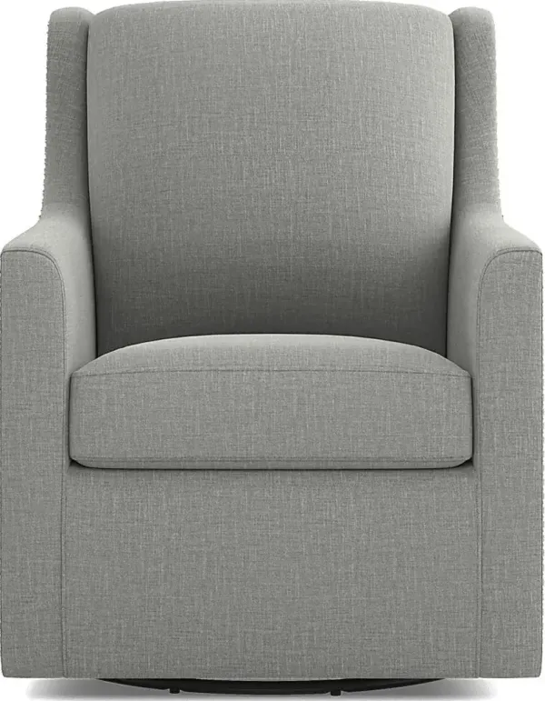 Lindsey Gray Swivel Chair