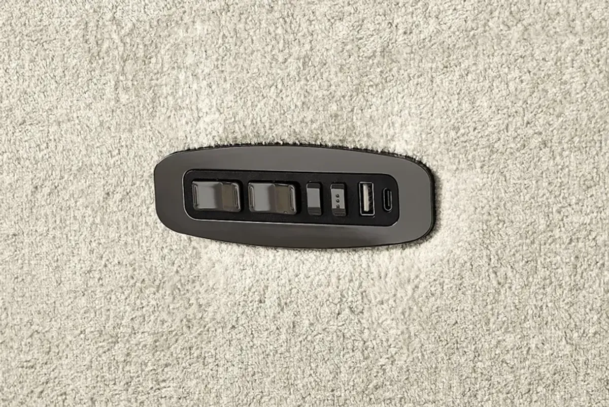 Clifton Gray Dual Power Swivel Glider Recliner