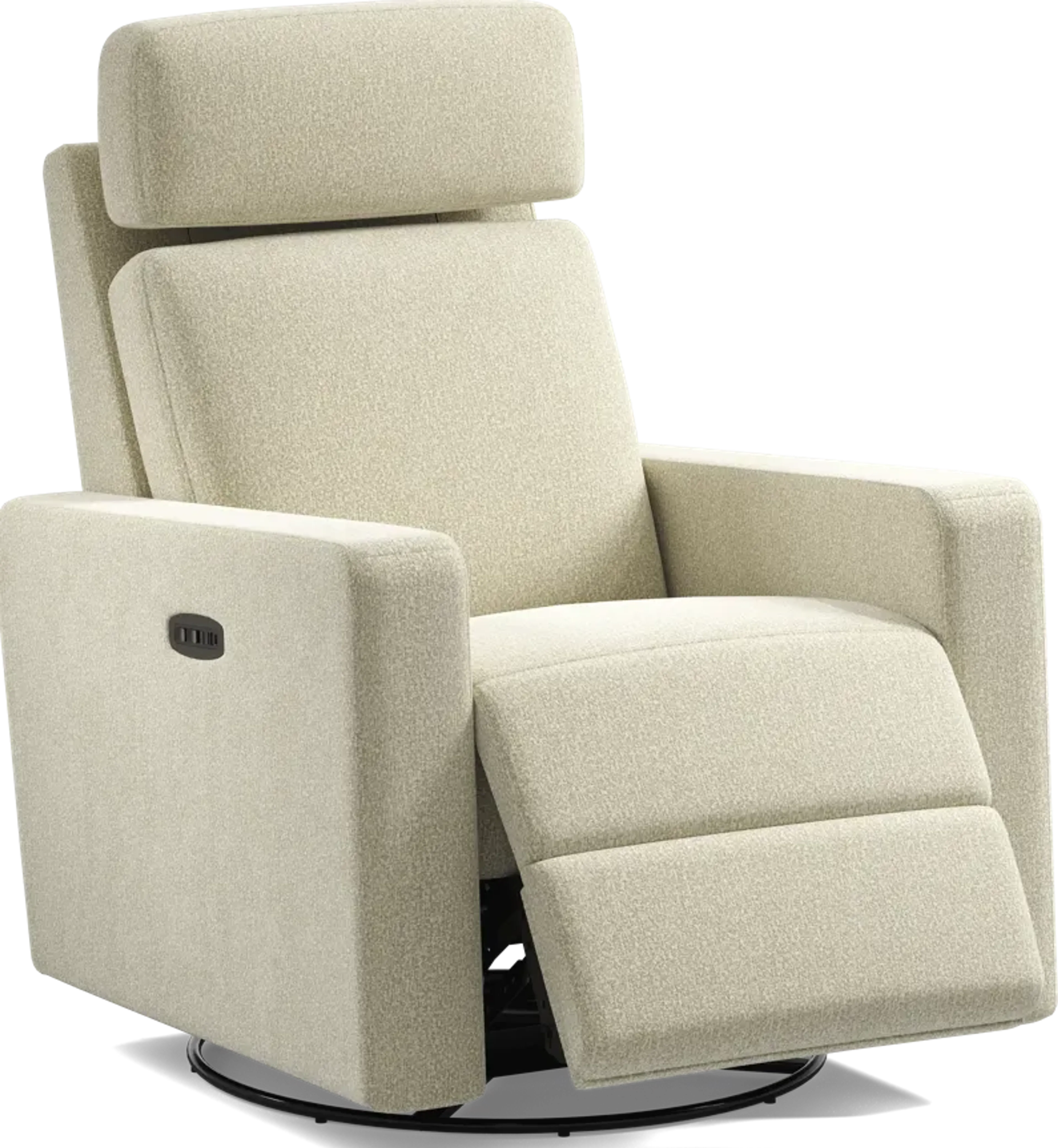 La-Z-Boy Joshua III Gray Dual Power Recliner | Furniture.com