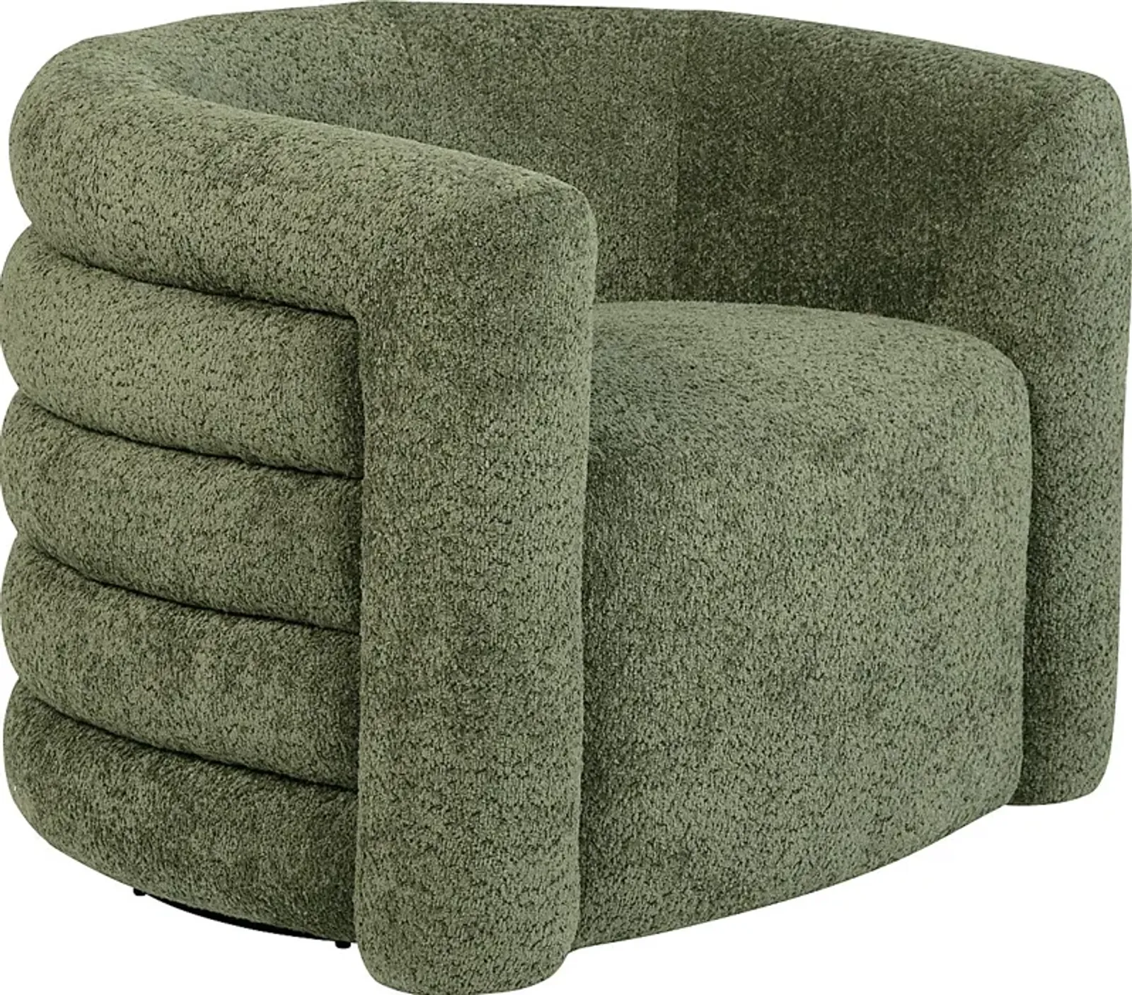 Wimbley Olive Swivel Accent Chair