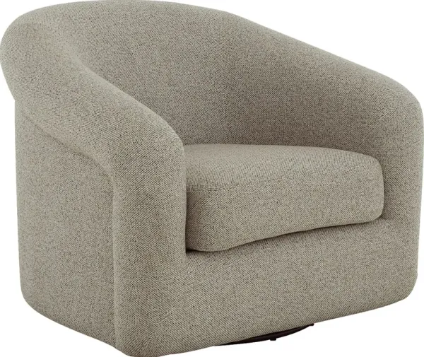 Cecilia Gray Swivel Chair