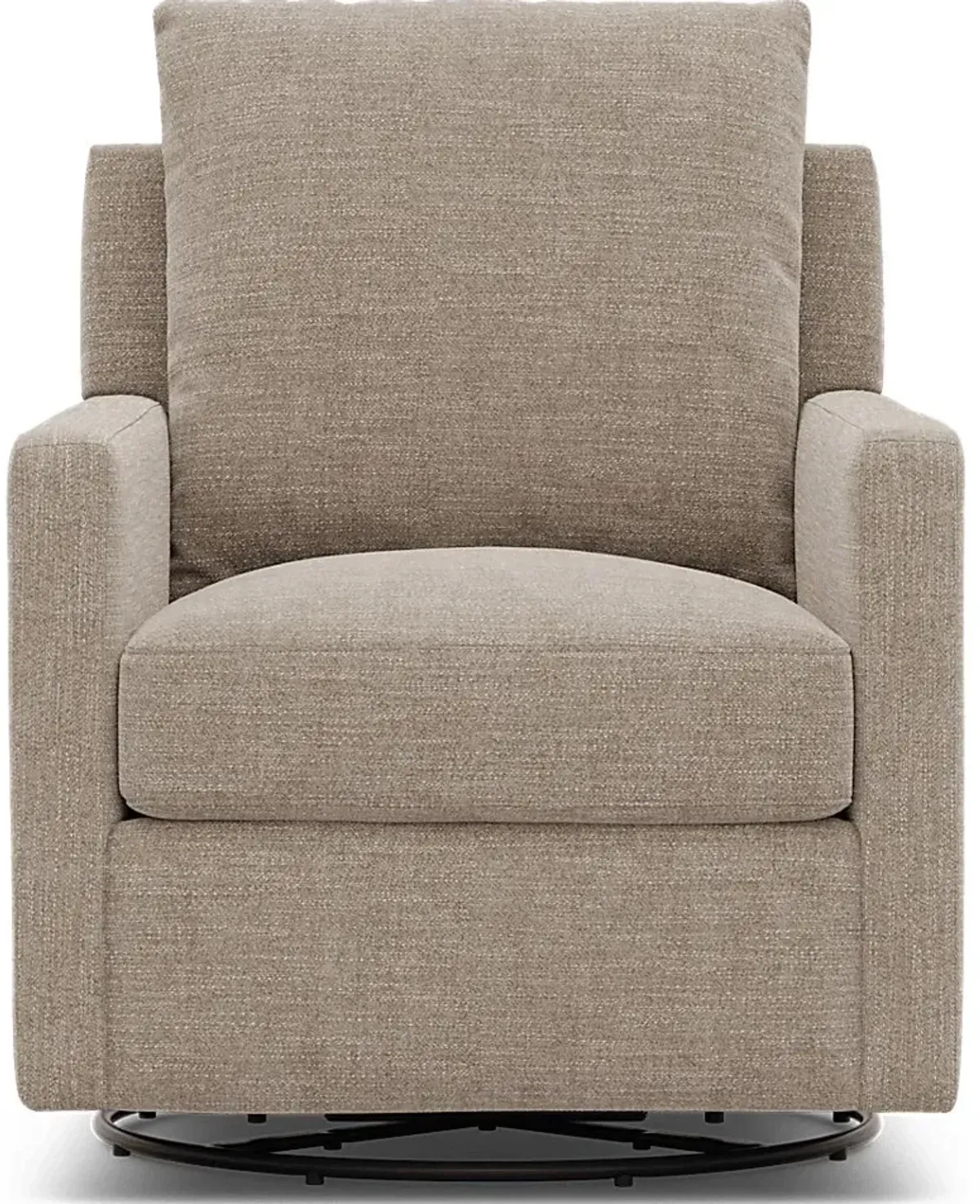 Tempo Modular Beige Swivel Glider