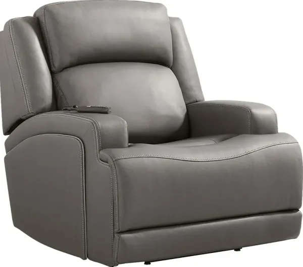 Highmark Charcoal Dual Power Lift Recliner