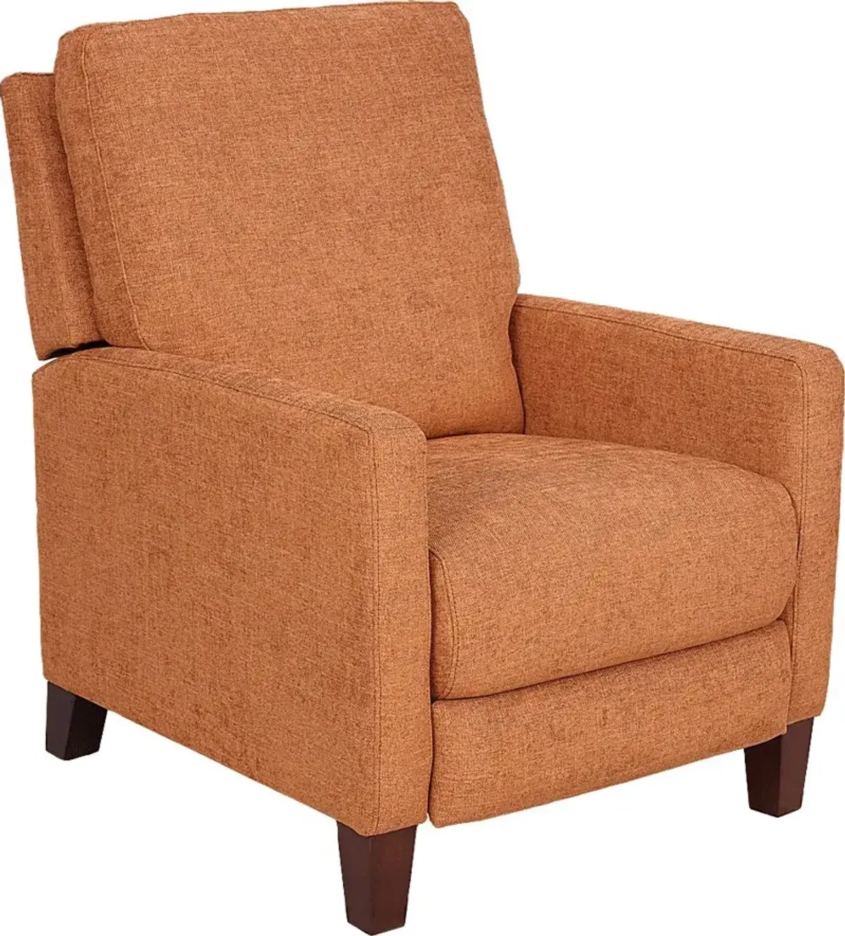 Norwich Russet Push Back Recliner