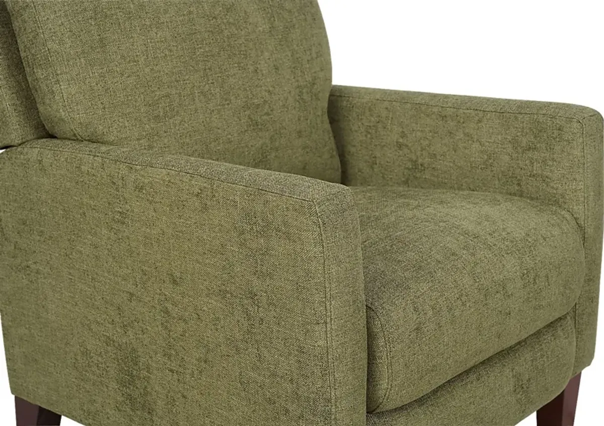 Norwich Avocado Push Back Recliner