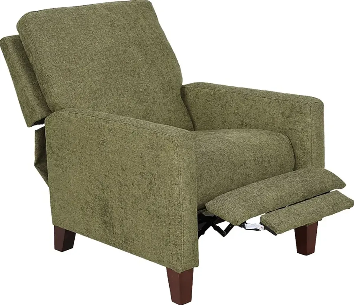 Norwich Avocado Push Back Recliner