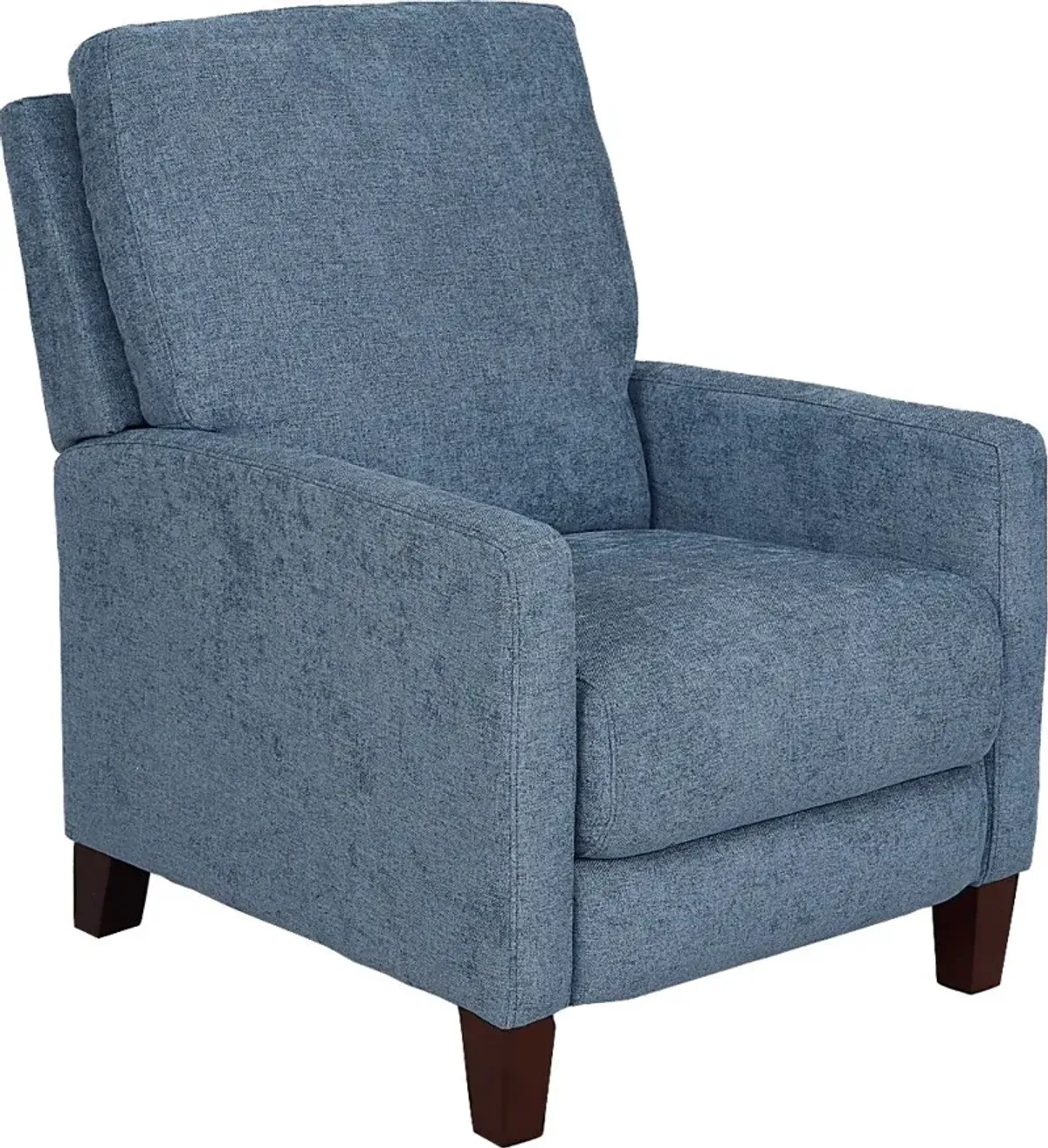 Norwich Chambray Push Back Recliner