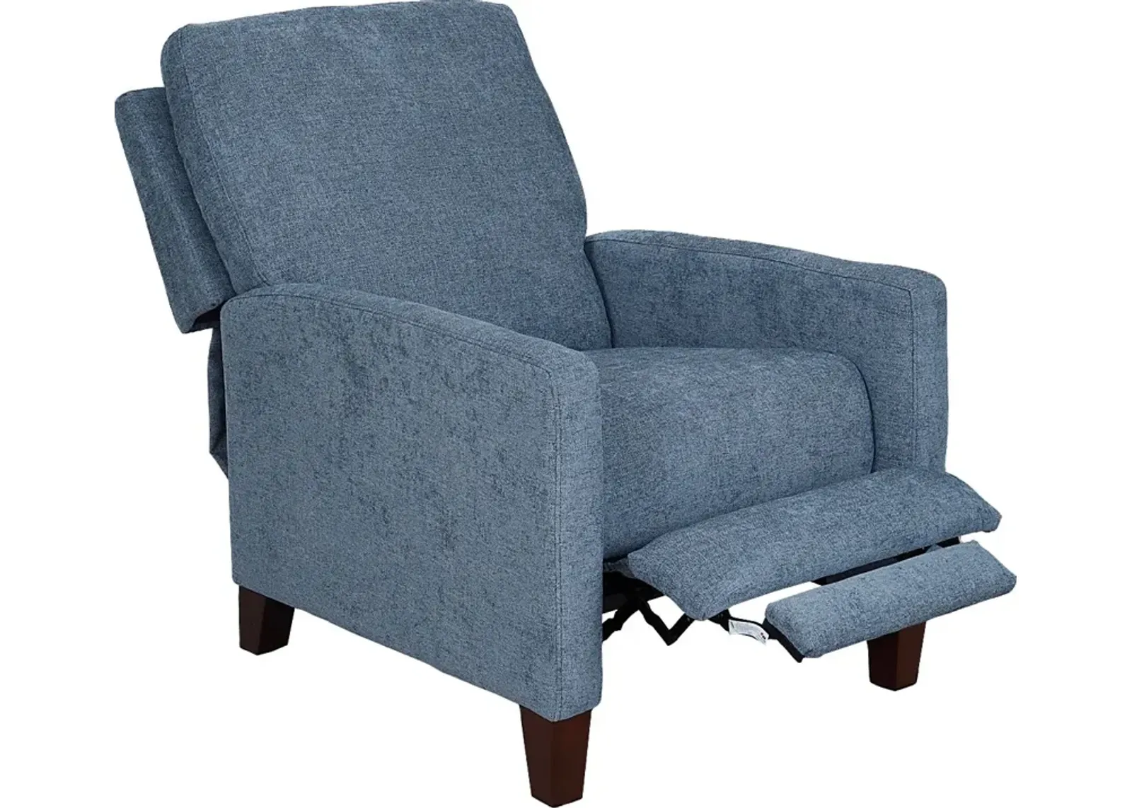 Norwich Chambray Push Back Recliner