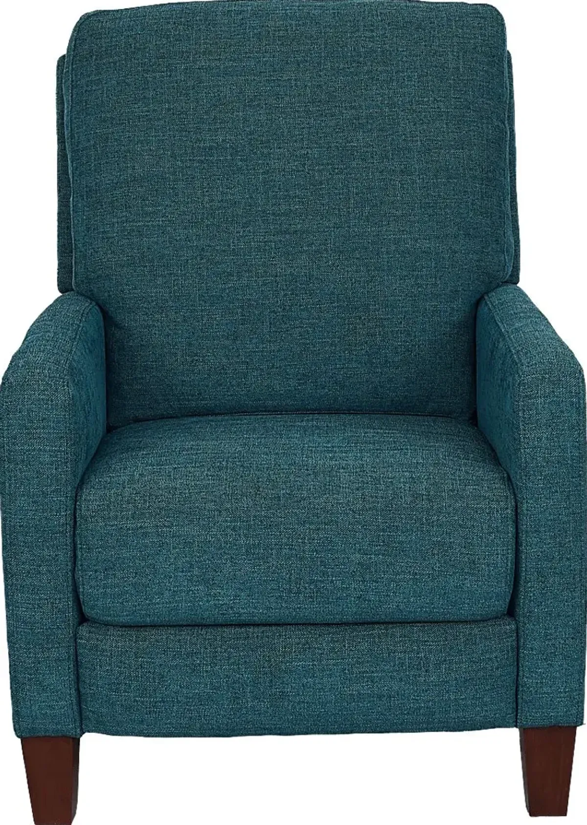 Norwich Teal Push Back Recliner