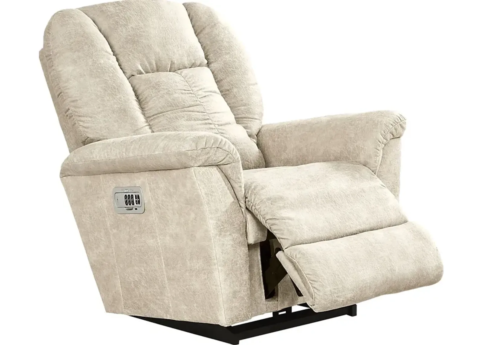 La-Z-Boy Jasper III Beige Dual Power Recliner