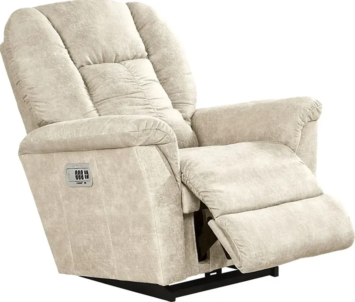 La-Z-Boy Jasper III Beige Dual Power Recliner