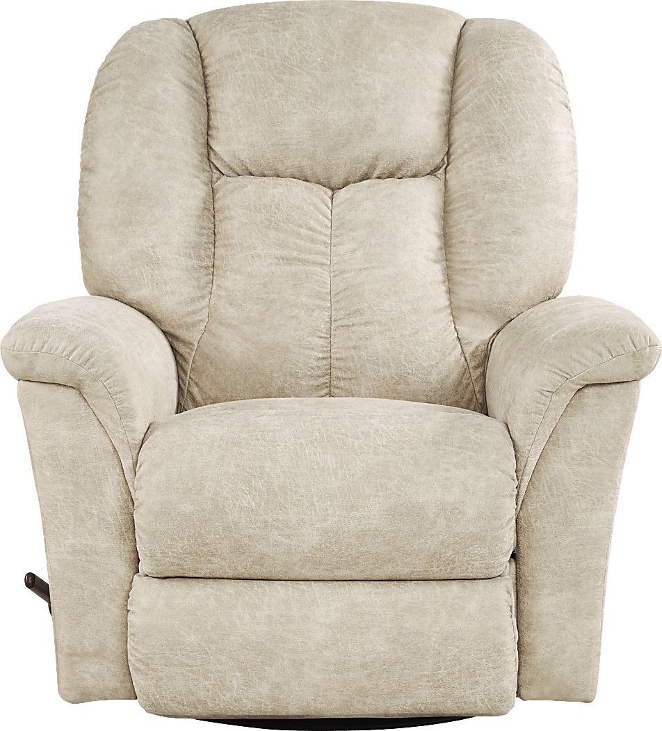 La-Z-Boy Jasper IV Beige Swivel Rocker Recliner