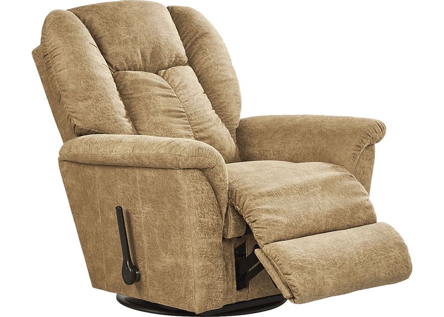 La-Z-Boy Jasper IV Brown Swivel Rocker Recliner