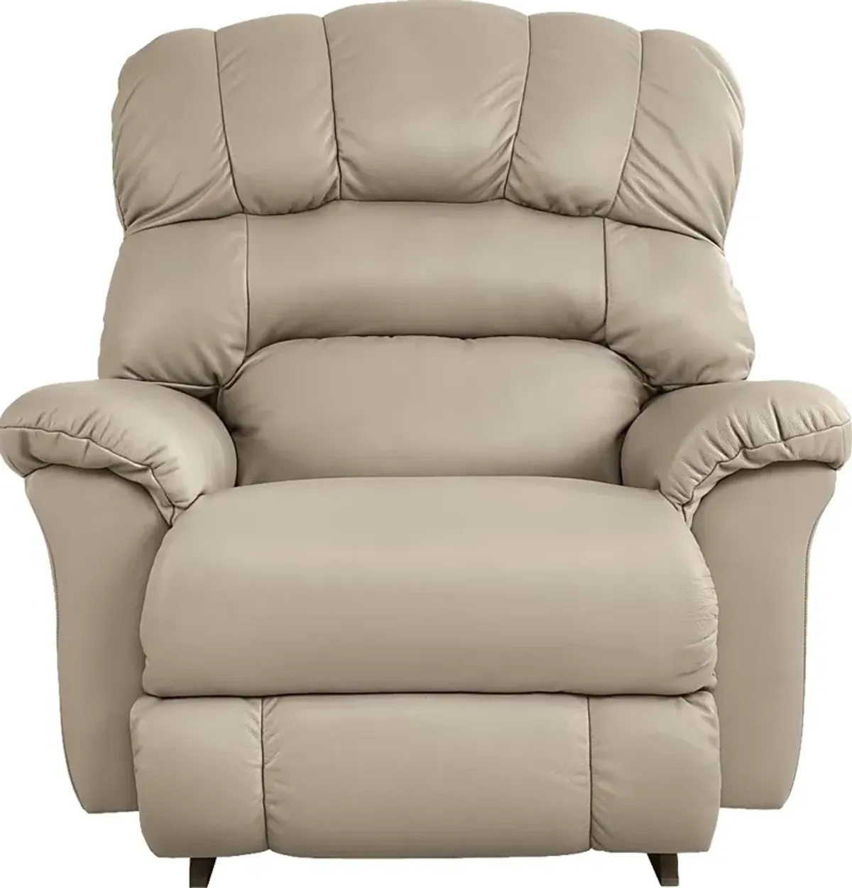 The Shaq Stone Leather Power Recliner