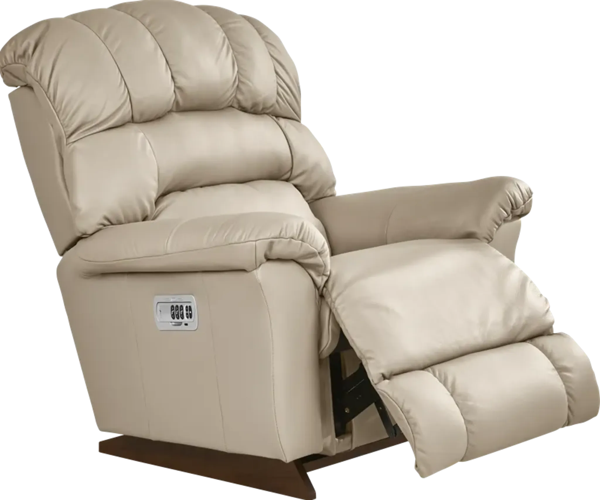 The Shaq Stone Leather Power Recliner Rooms To Go | Furniture.com