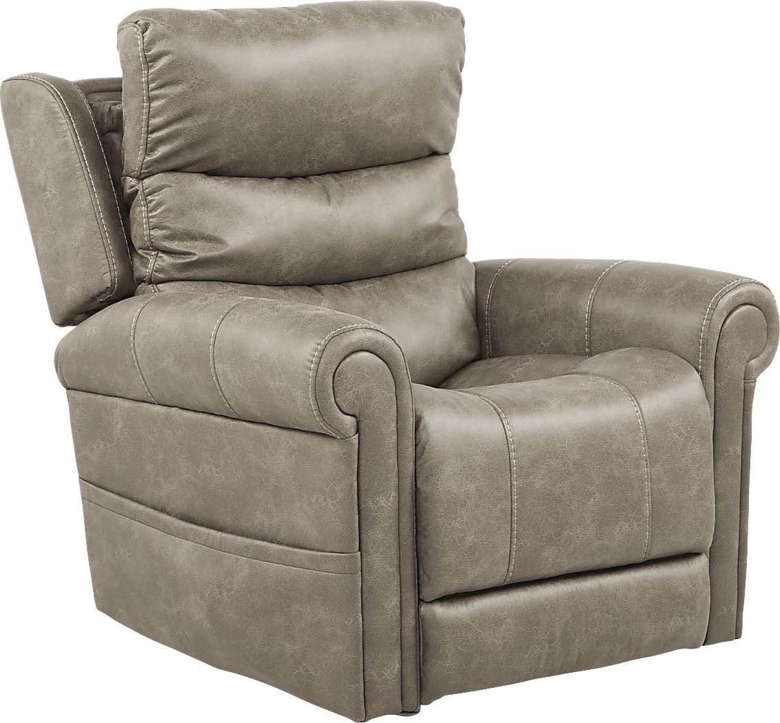 Colson Avenue Beige Triple Power Recliner