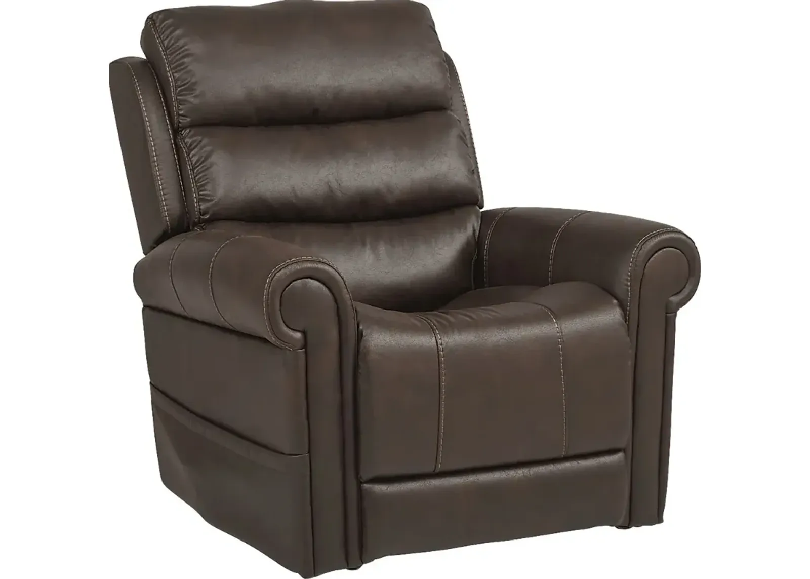 Colson Avenue Walnut Triple Power Recliner