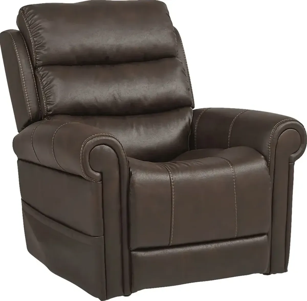 Colson Avenue Walnut Triple Power Recliner