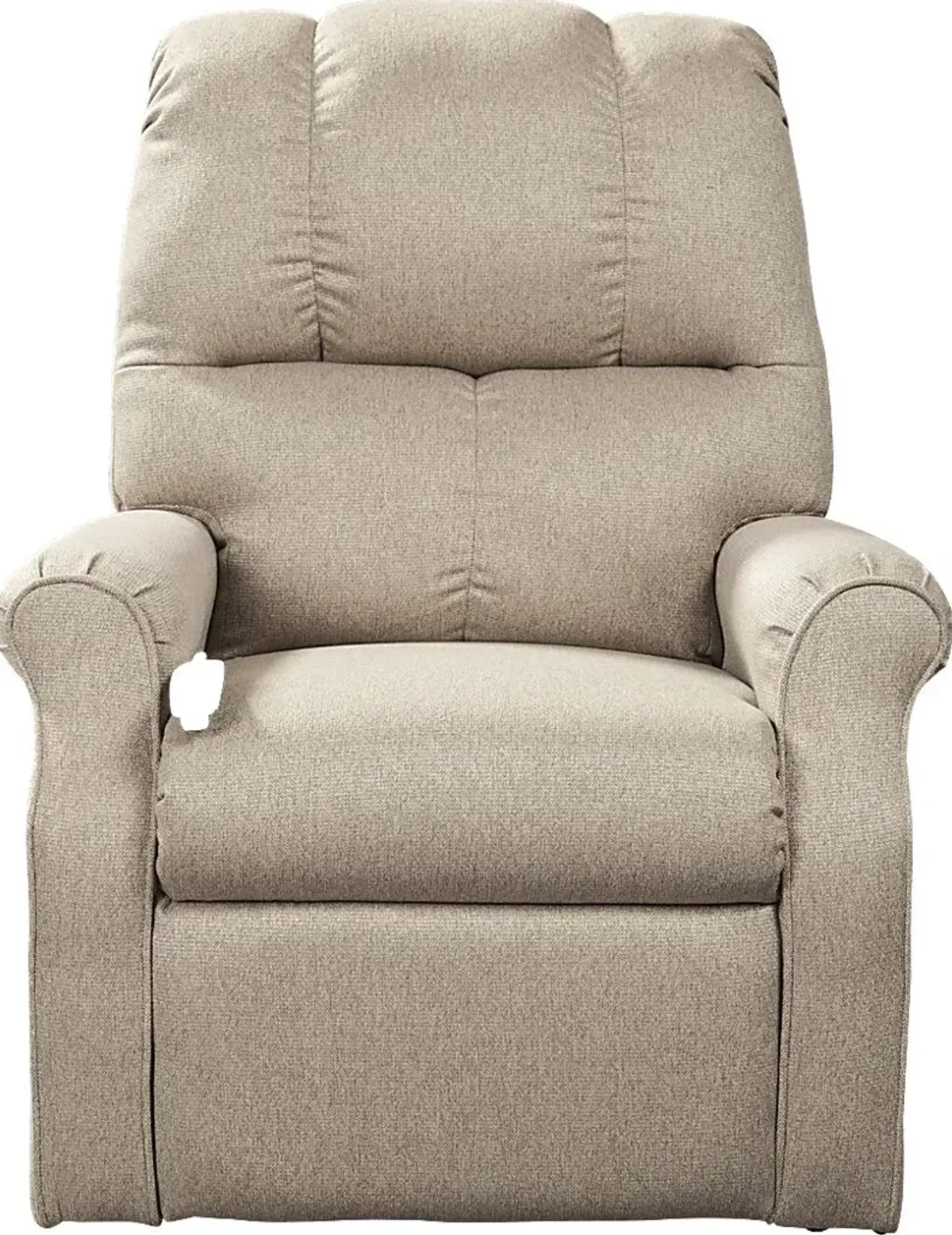 Pentonshire Beige Lift Chair Dual Power Recliner