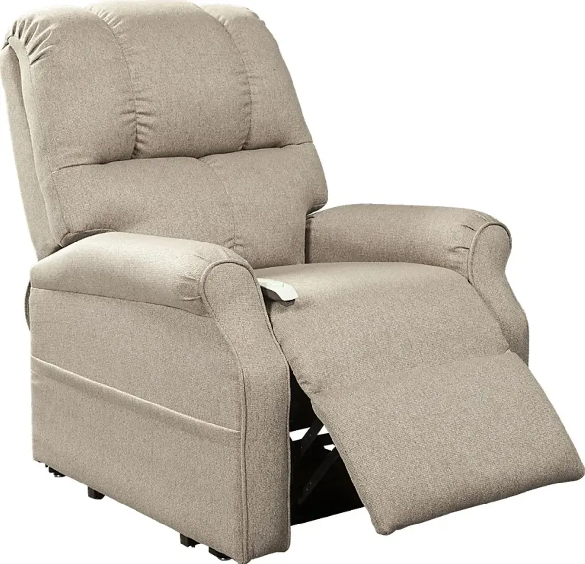 Pentonshire Beige Lift Chair Dual Power Recliner