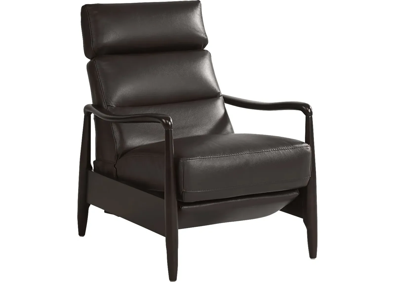 Coleston Chocolate Push Back Recliner