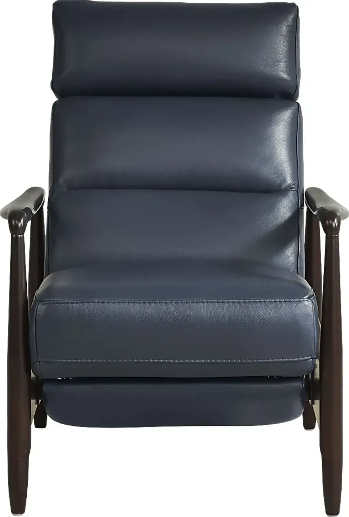 Coleston Blue Push Back Recliner