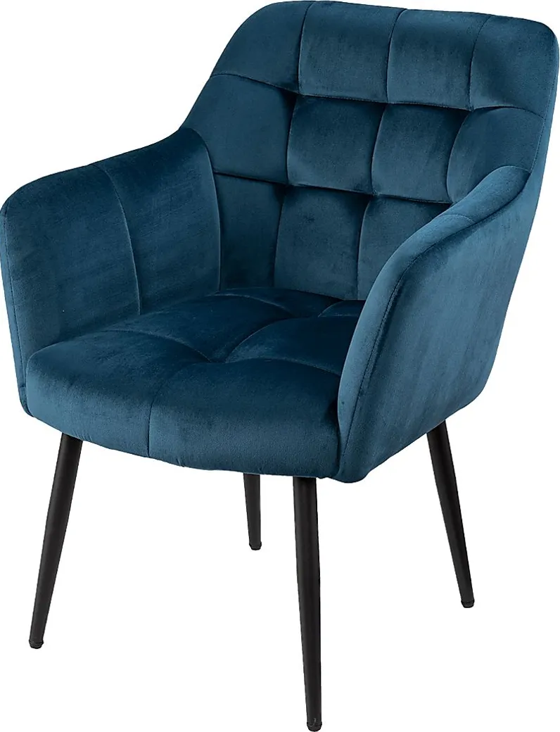 Tallowtree Blue Accent Chair