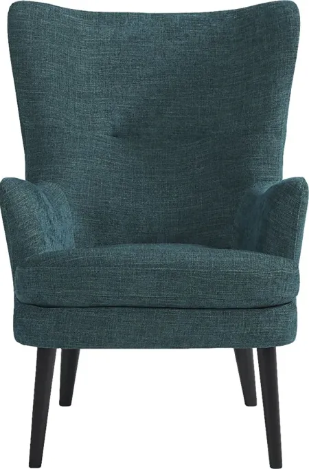 Parling Teal Accent Chair