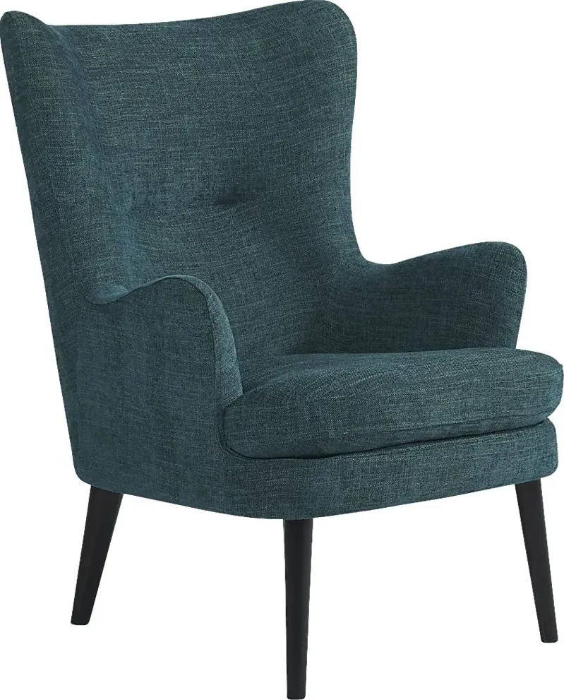 Parling Teal Accent Chair