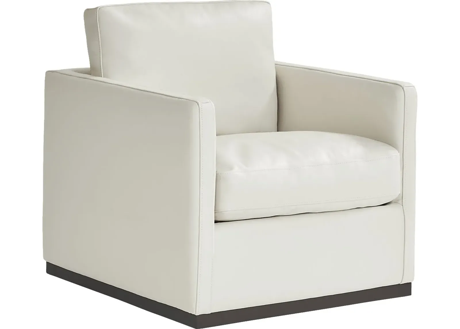 Ryker White Swivel Chair