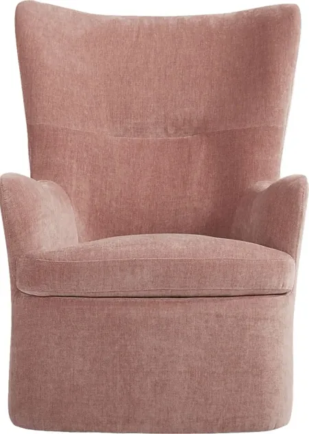 Barsha Heights Pink Swivel Glider Chair