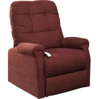 Pyron Red Lift Chair Dual Power Recliner